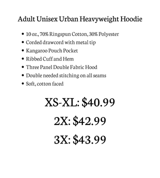 BUILD YOUR OWN: Allendale Fishing HEAVYWEIGHT HOODIE Style 11