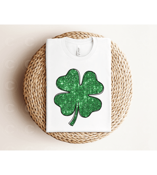 BUILD YOUR OWN: St. Patrick's Day - Faux Sequin Clover