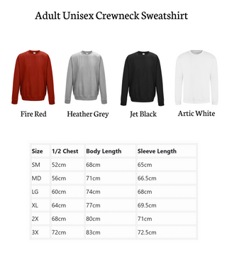 BUILD YOUR OWN: Allendale Fishing CREWNECK SWEATSHIRT Style 12