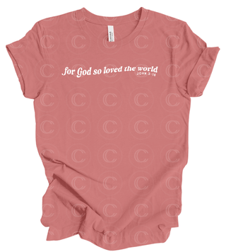 Love the World Like the One Who Created It T-shirt, Christian