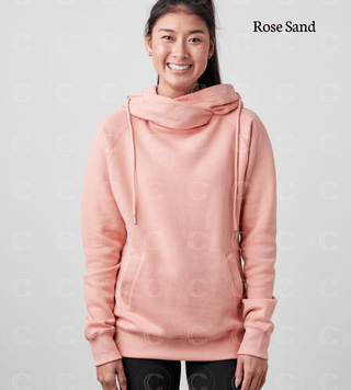 Women's Funnel Neck Pullover Hood