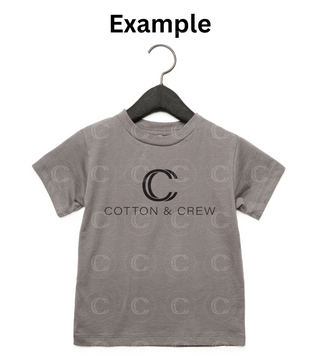 CUSTOM ORDER - Toddler Unisex Cotton T-Shirt