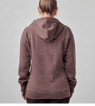 Women's Funnel Neck Pullover Hood