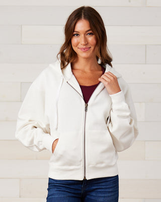 Women's Boxy Full Zip Hood