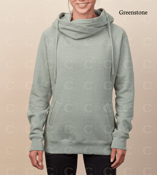 Women's Funnel Neck Pullover Hood