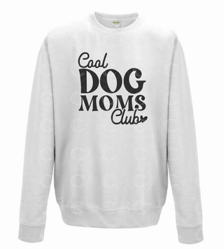 Cool Dog Moms Club Adult Unisex Crewneck Sweatshirt